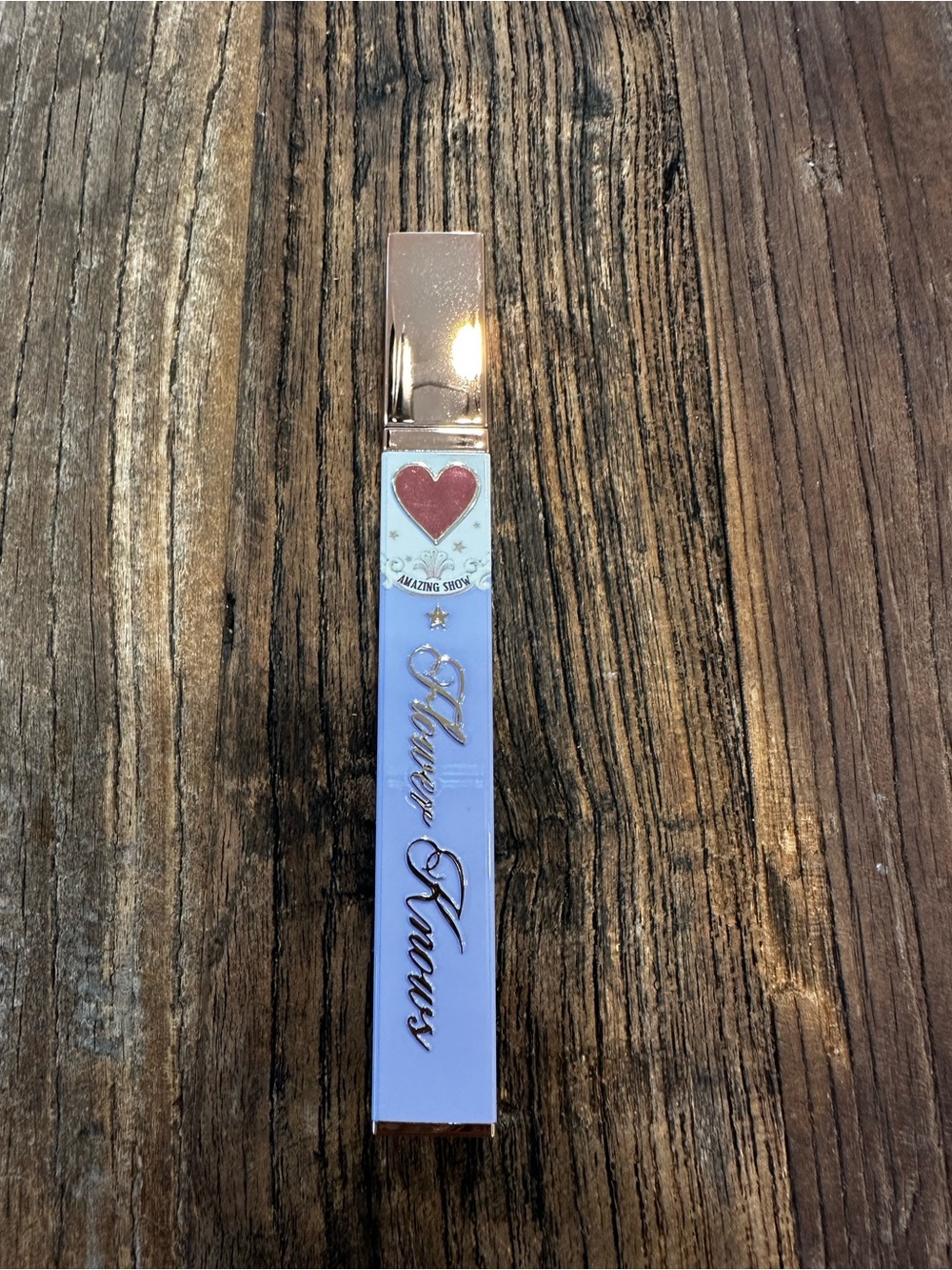 Glamour Glaze Lavender case Lip Gloss with Rose Gold Cap